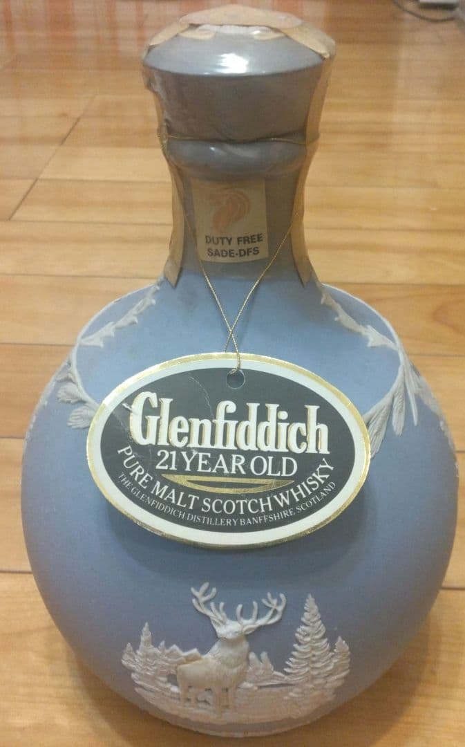 Glenfiddich グレンフィディック ウェッジウッド ウイスキー陶器ボトル