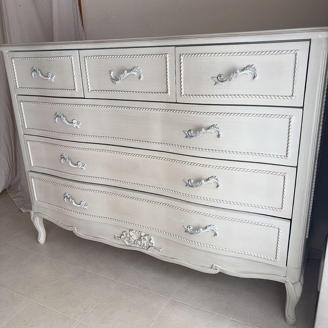 rira♡　直接配送　シャビーシック　フレンチシャビー　サイドボード