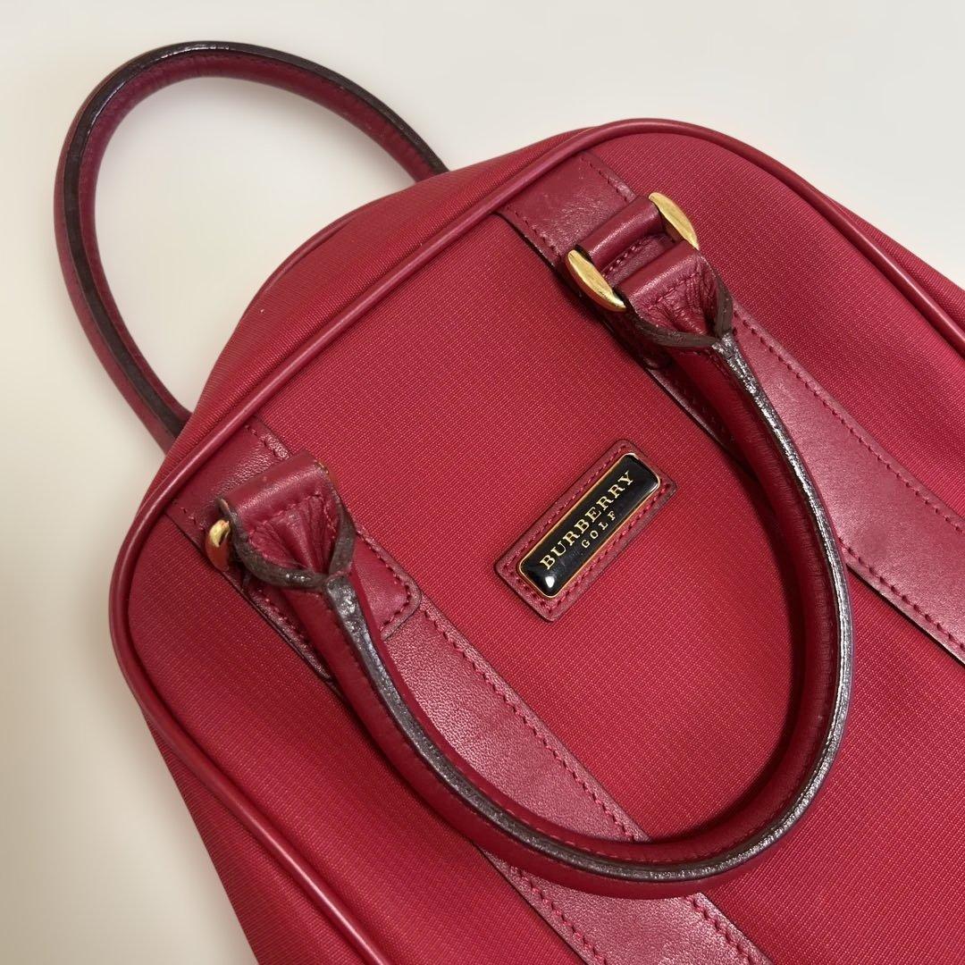 BURBERRY GOLF バッグ 赤