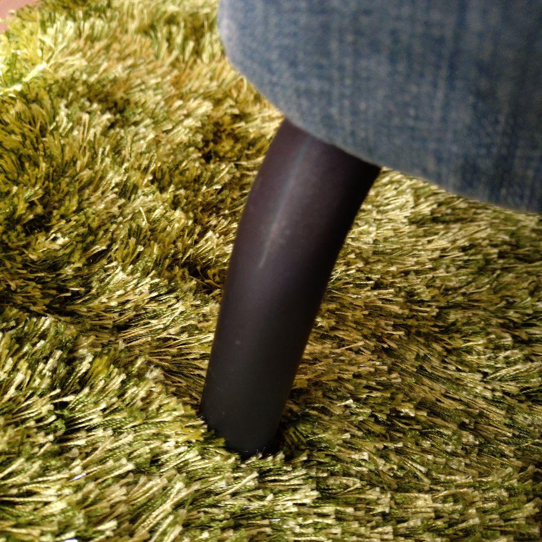 ロデチェア　ダメージデニムカバー １人掛けチェア　リクライニング