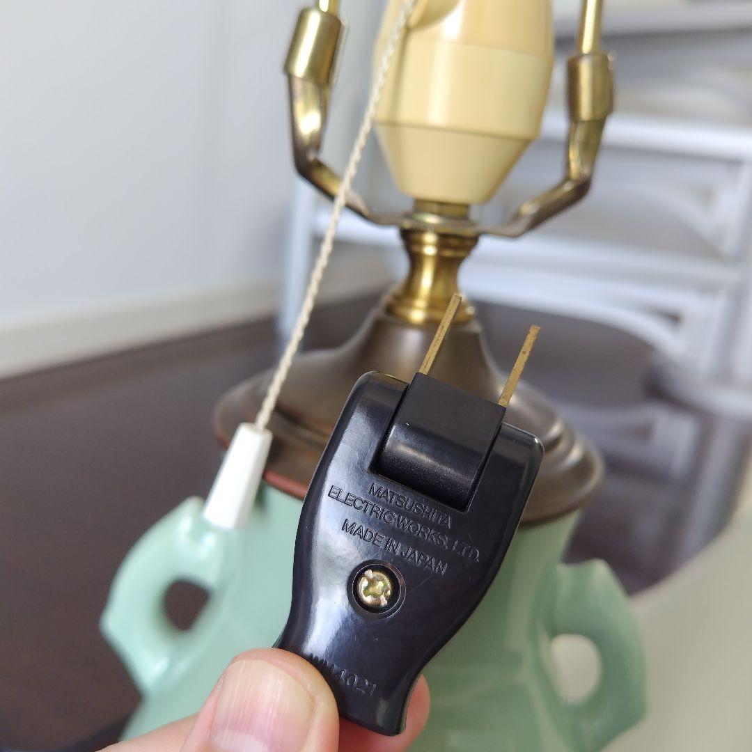 美品です！アンティーク 骨董WILDWOOD ミルクグリーン ルームランプ大型