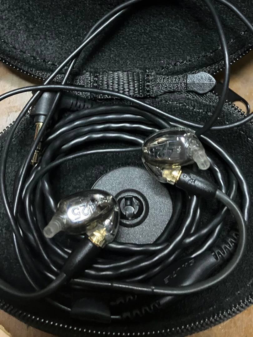 SE425 純正ケーブル 純正ケース SHURE