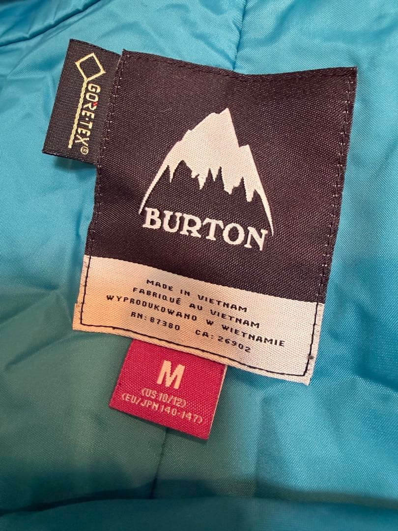 【最終値引き】バートン　ゴアテックス　子ども用スノーボードウェアセット