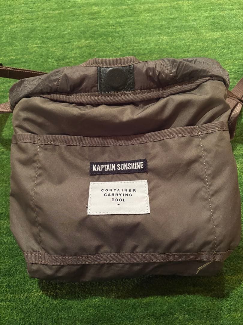 キャプテンサンシャイン ショルダーバッグ ヘルメットバッグ S wtaps