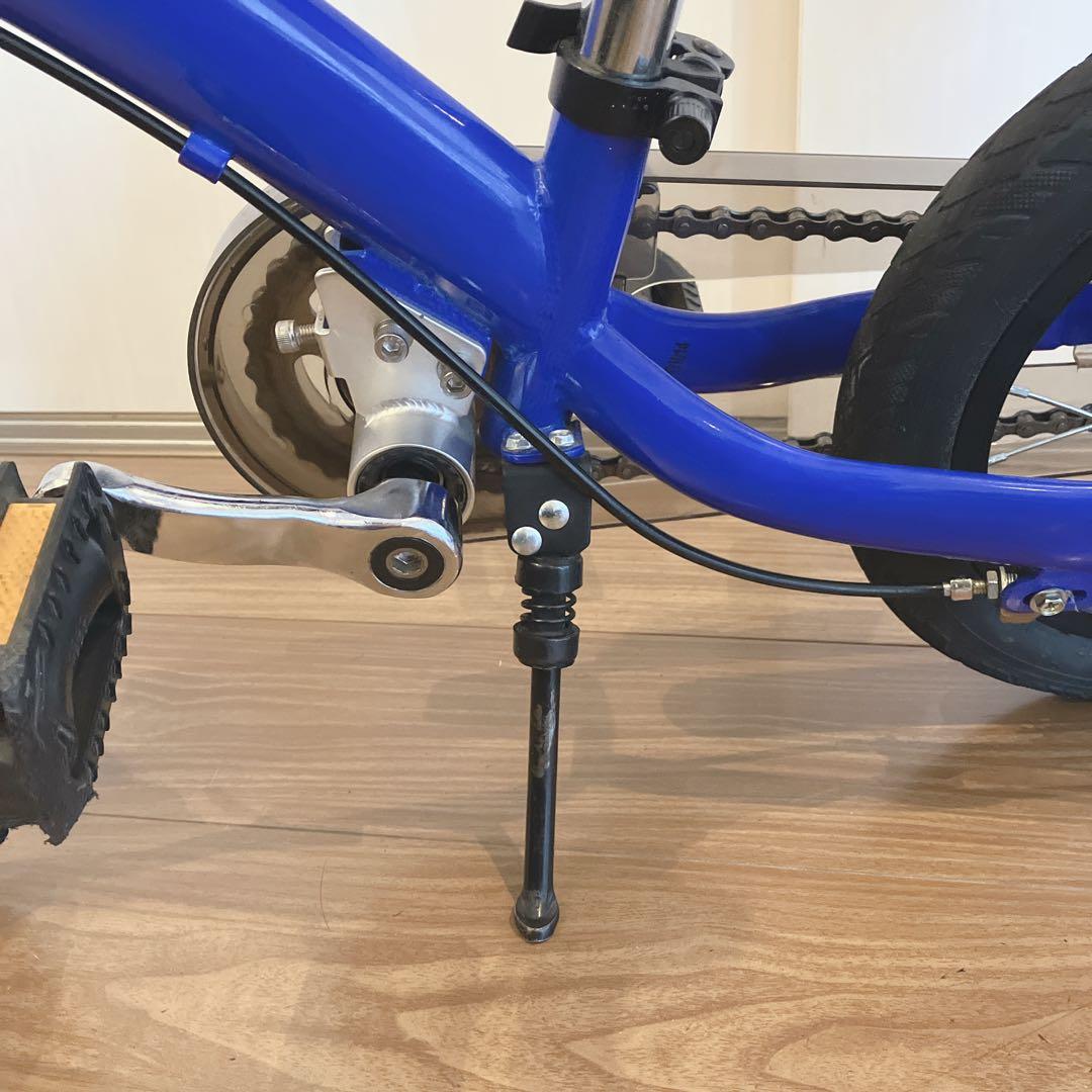 【美品】Henshin Bike へんしんバイク2 12インチ 青スタンド付
