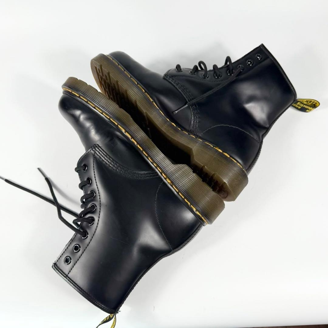 【美品】Dr.Martens ドクターマーチン〈1460〉８ホールブーツ革靴　黒
