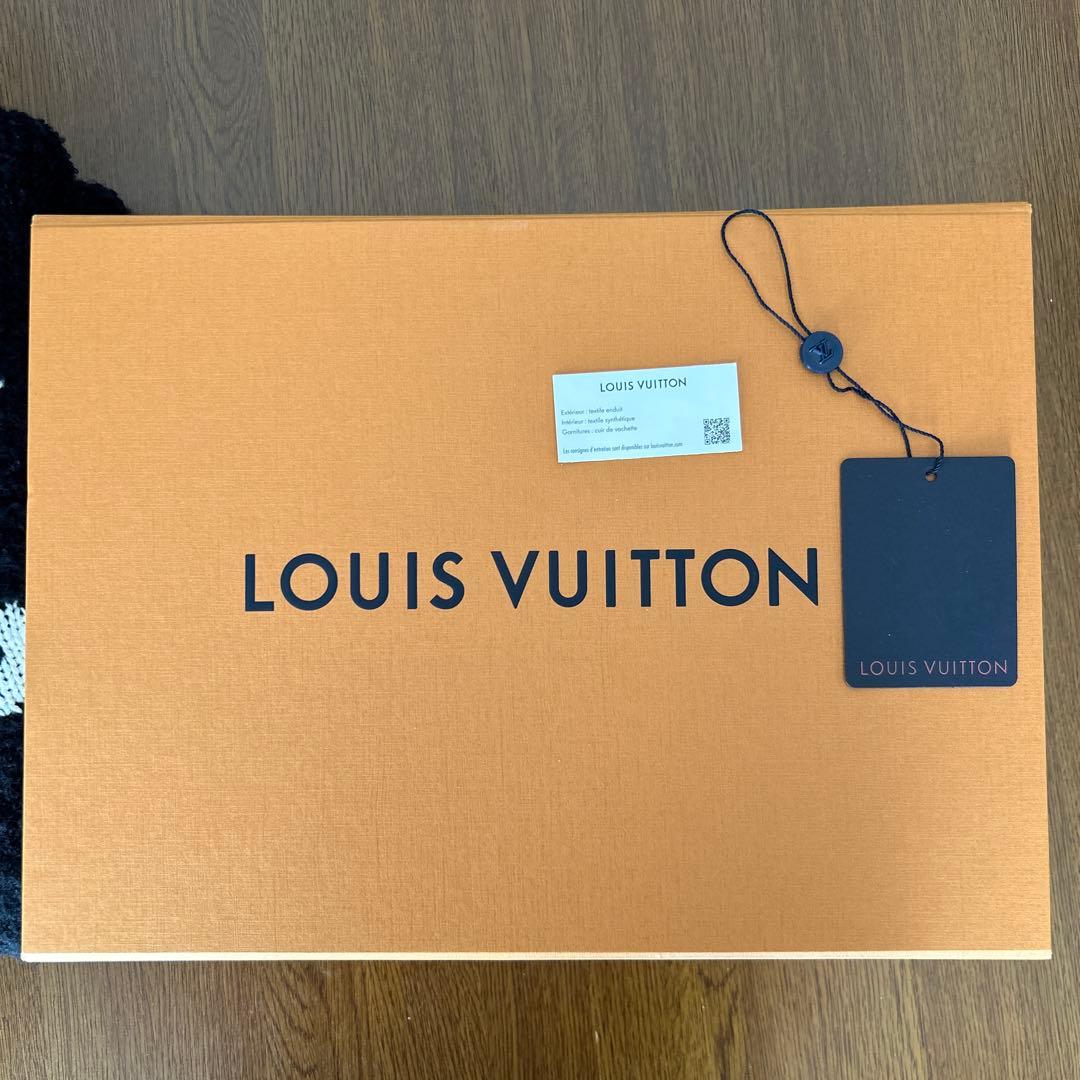 LOUIS VUITTON ルイヴィトン LV インターシャ クルーネック L
