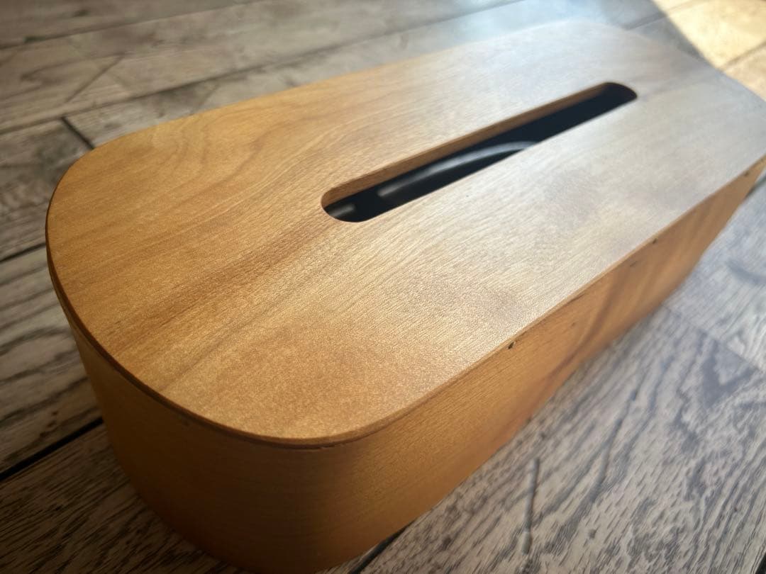 まる工芸　ティッシュケース　sword ブラック