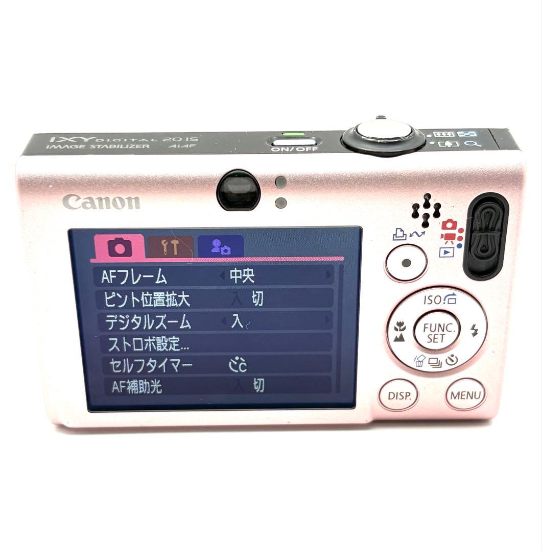 Canon IXY DIGITAL 20 IS ピンク　付属品完備