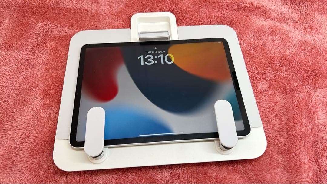 ハーマンミラー ノートPCトレイ モニターアーム用マウント VESA対応白グレー