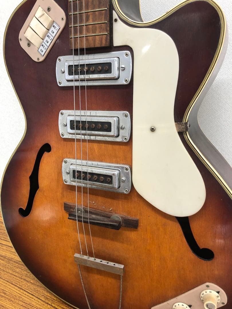 ま*ゃ様 ④TESCO テスコ　17 フルアコエレキギター