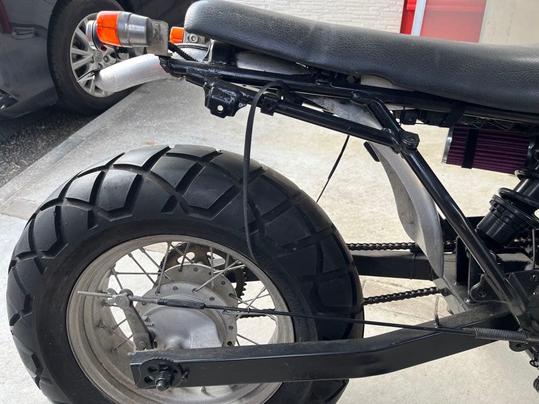 TW200/225 アルミフェンダー 前後セット