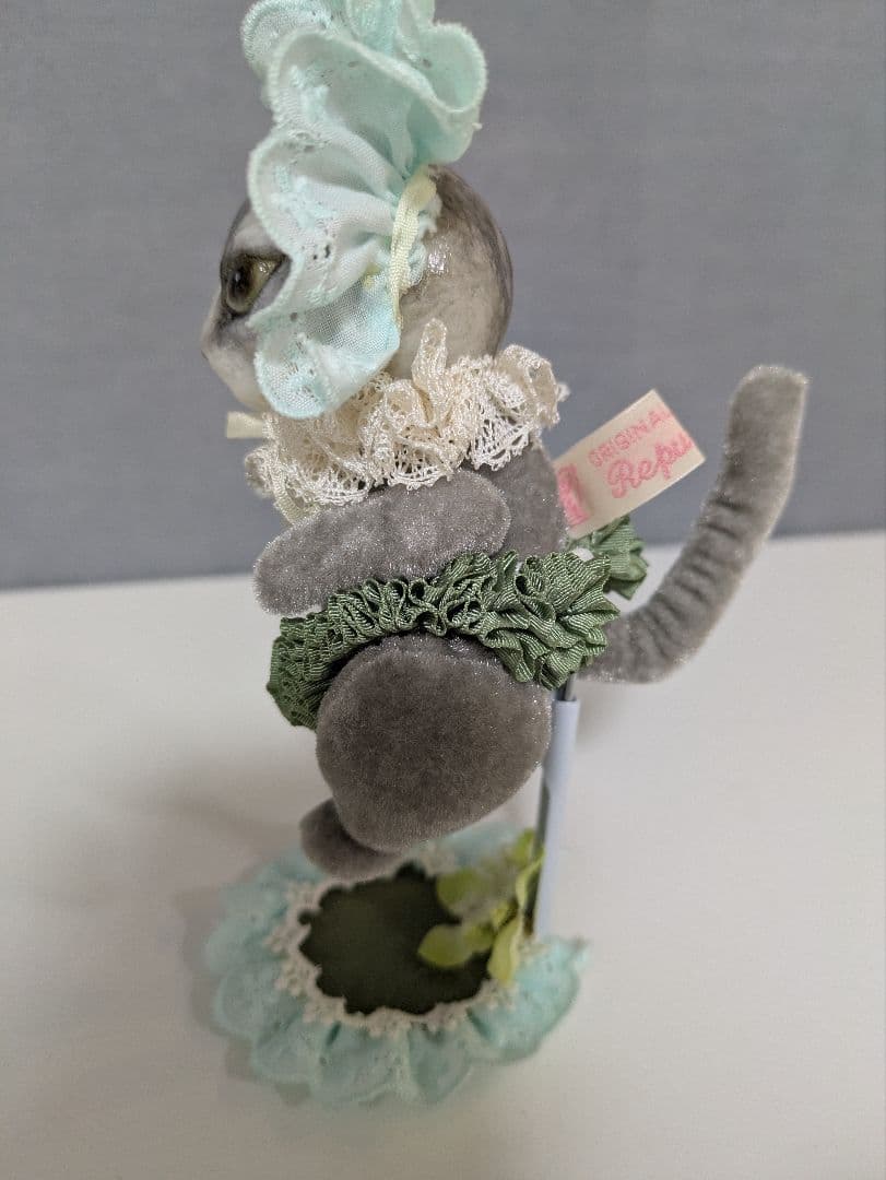 人形作家　樹脂粘土　レプンクルさんの猫