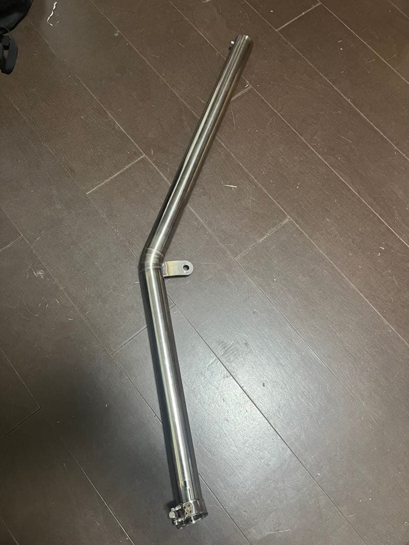 sr400 sr500 スレンレス400番磨き　かち上げマフラー　チョッパー