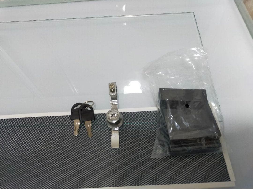 パンテオン　WH6045　ホワイト　ガラスケースケージ