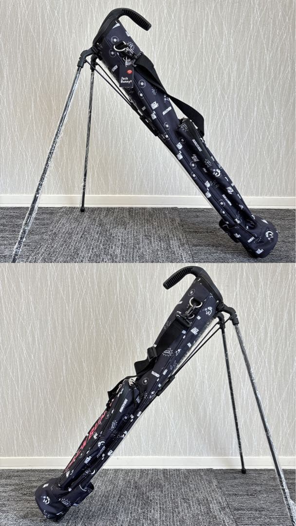 未使用❗️JACK BUNNY ドラえもん コラボ セルフスタンド式キャディバッグ