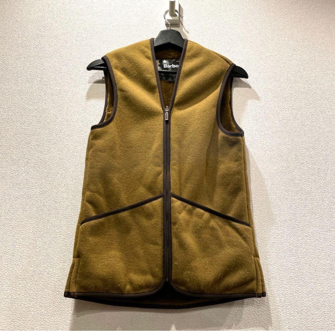 Barbour ブラウン　ライナーベスト サイズ32