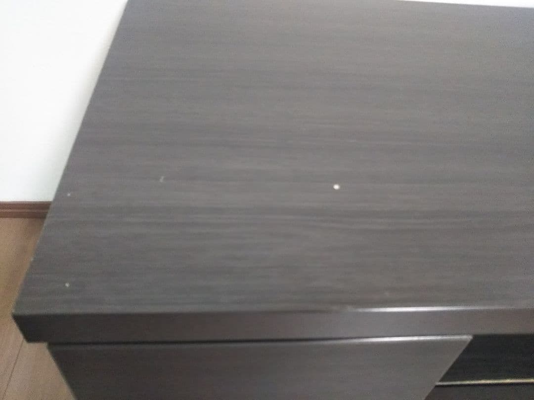 大川家具製のテレビボード ❗️  色はブラックウッド