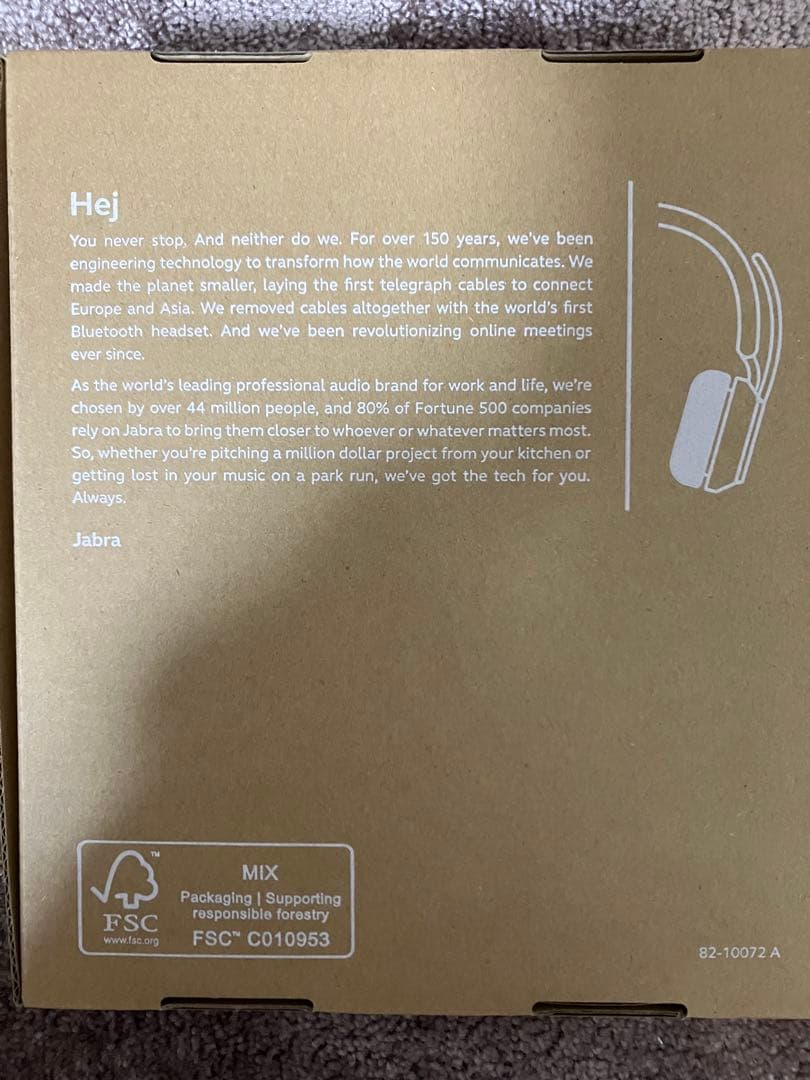 【未開封品】Jabra Evolve2 65 ワイヤレスヘッドセット