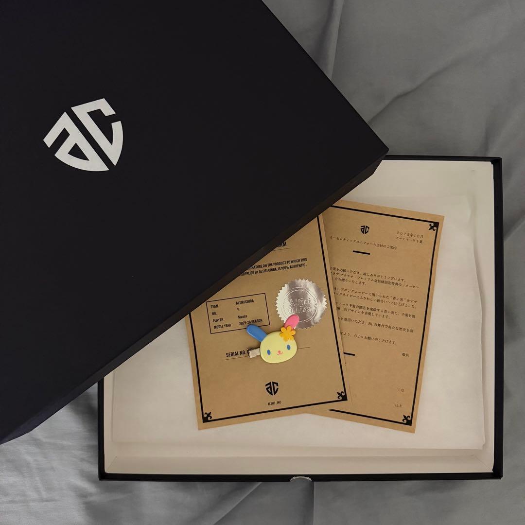 アルティーリ千葉 オーセンティックユニフォーム 前田怜緒 25-26シーズン