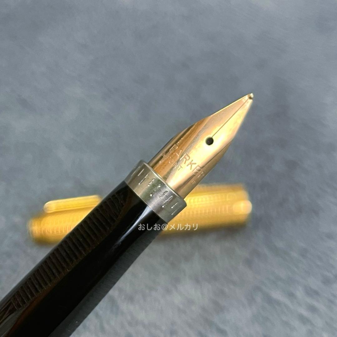 【極美品】PARKER パーカー万年筆　シズレ　ゴールド14K