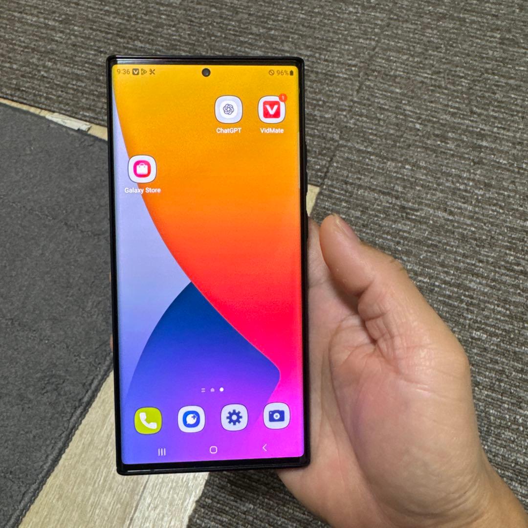 Samsung Galaxy Note 20ultraブラック 本体 + ケース