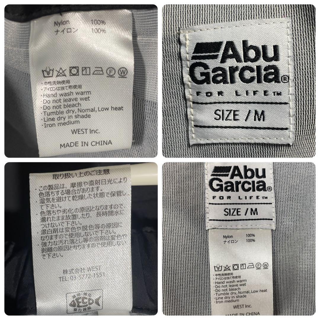 極美品 バスブリゲード× アブガルシア スタンダード レインスーツ M ブラック