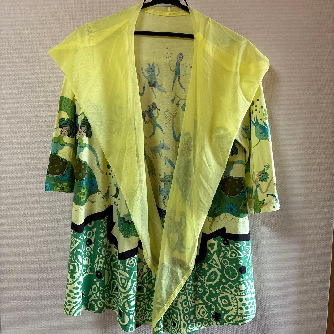 【美品】✨トクコプルミエヴォル✨ウルグアイカーニバル羽織物❤️DEPARR❣️