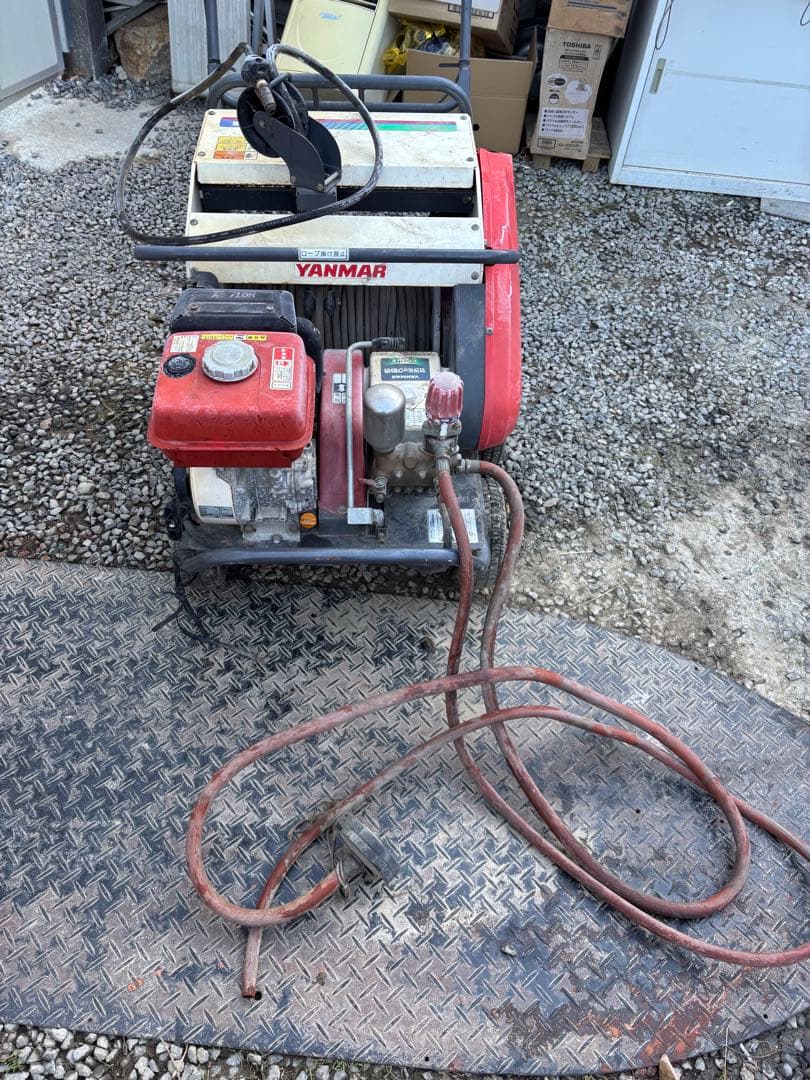 YANMARヤンマーセラミック自走キャリー動噴 CP30E ACPG300噴霧器