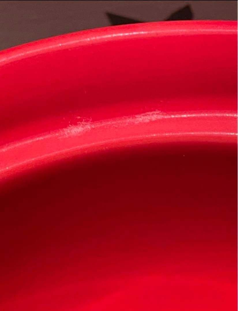 最終価格＊＊ドンブリ&プレート６点セット　ル・クルーゼ＊＊　赤・黒