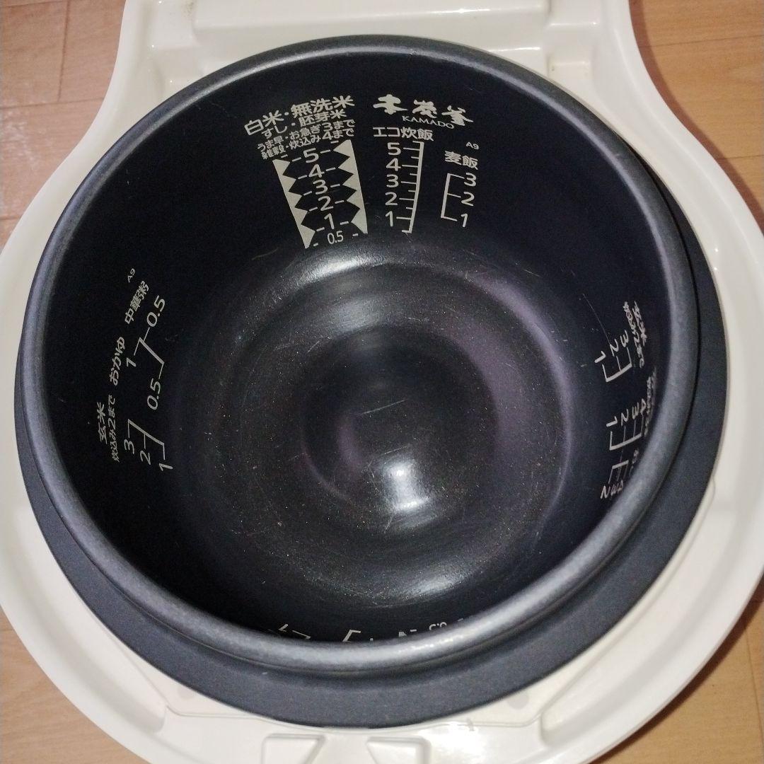 三菱電機IHジャー炊飯器 本炭釜KAMADO NJ-AW109-W/20年製