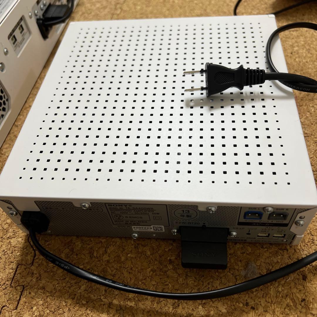 注意有りSONY BDV-N1WL スピーカーセット　BD DVDプレイヤー内蔵