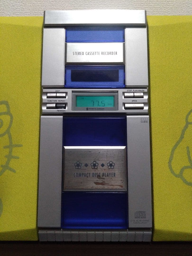 【希少】99年製 フラットCDコンポ ハローキティ ポムポムプリン サンリオ