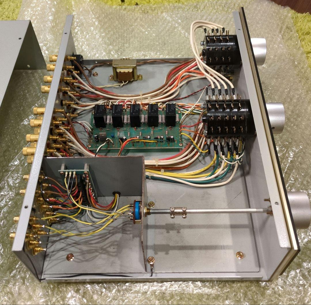 SV-353、サンバレー製自作キットのアンプ、スピーカーセレクター機器