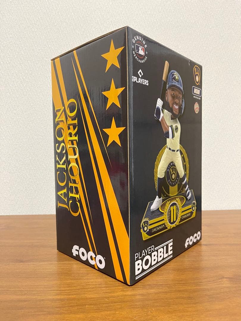 新品未開封　ジャクソン・チョーリオ　ブルワーズ ボブルヘッド foco 大谷翔平