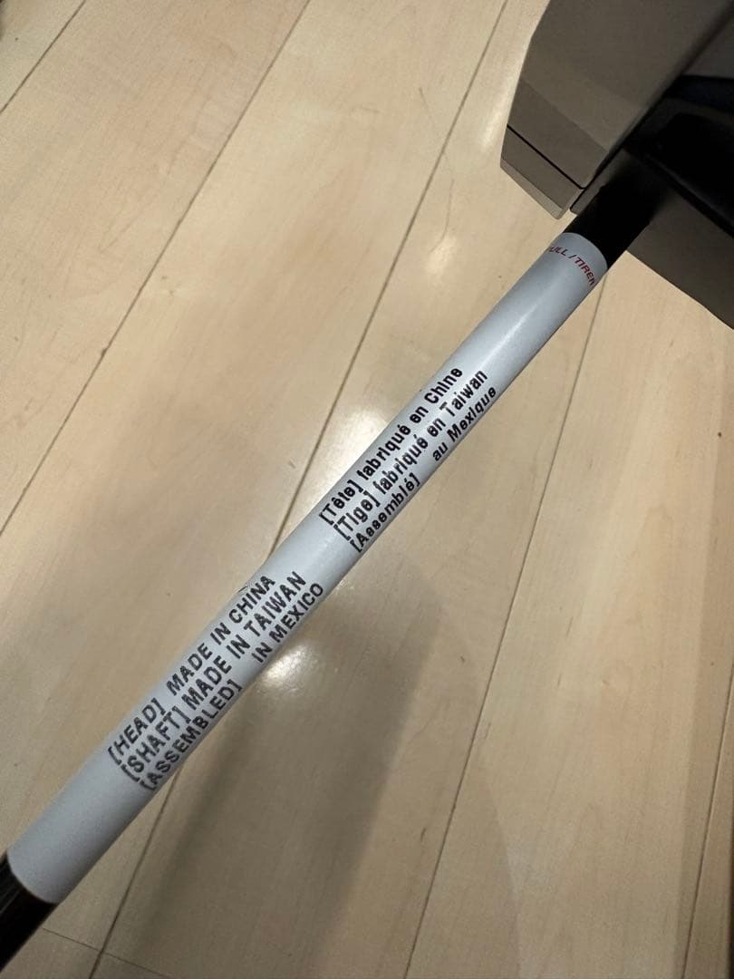 レフティ ゼロトルクパター　Spider ZT