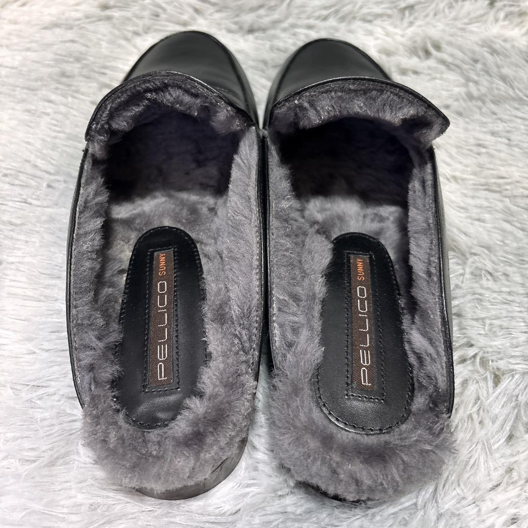 新品 田丸麻紀さん着用◆PELLICO SUNNY 23cmレザー ミュール