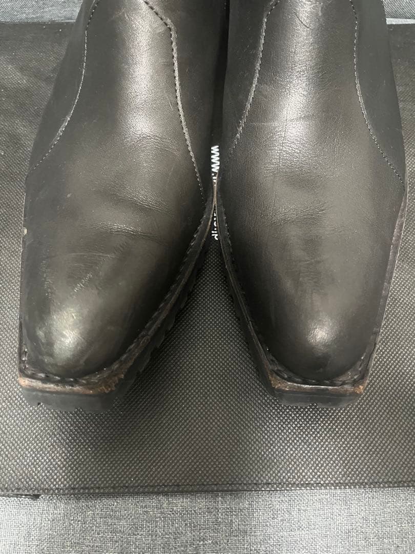 靴 kiryuyrik COW HIDE LONG JODHPUR BOOTS