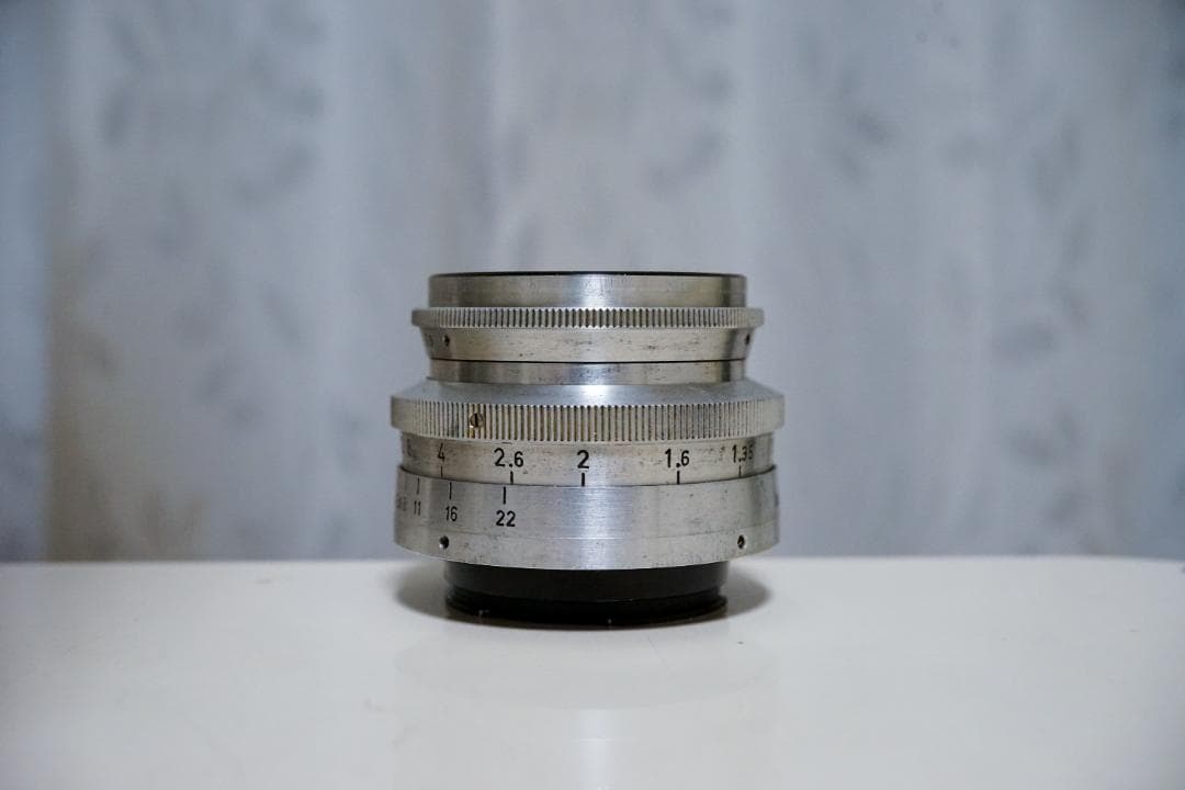 Primoplan 58mm f1.9V 整備済 マウントアダプタ付