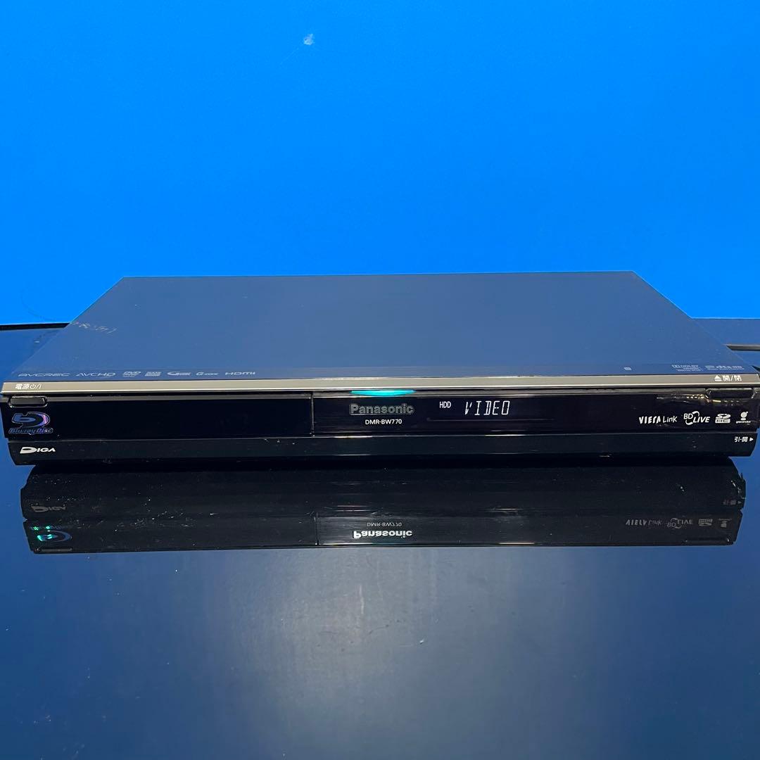Panasonic DMR-BW770 ブルーレイレコーダー　動作確認済