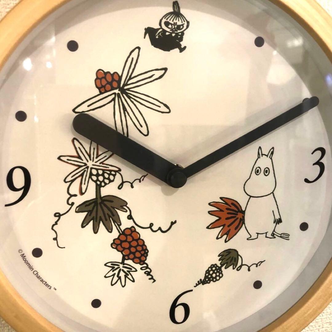 MOOMIN ムーミン　ウォールクロック　壁掛け時計　ロストインバレー　未使用
