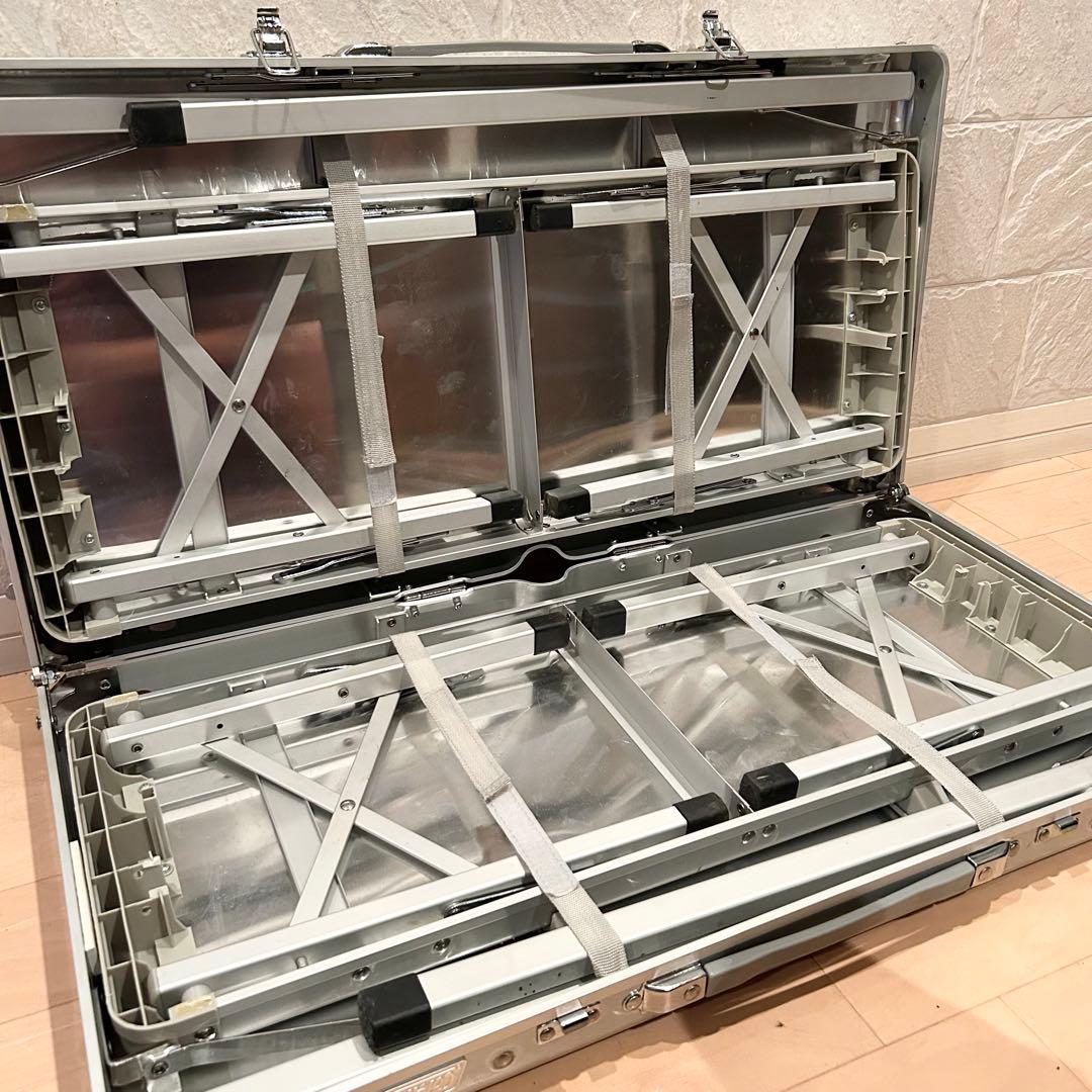 【美品】 Coleman 折り畳みアルミ テーブル＆チェアセット