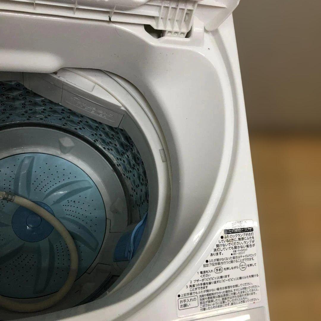 東芝 洗濯機 AW-5G6 5kg 2018年製 一人暮らし　250614-2