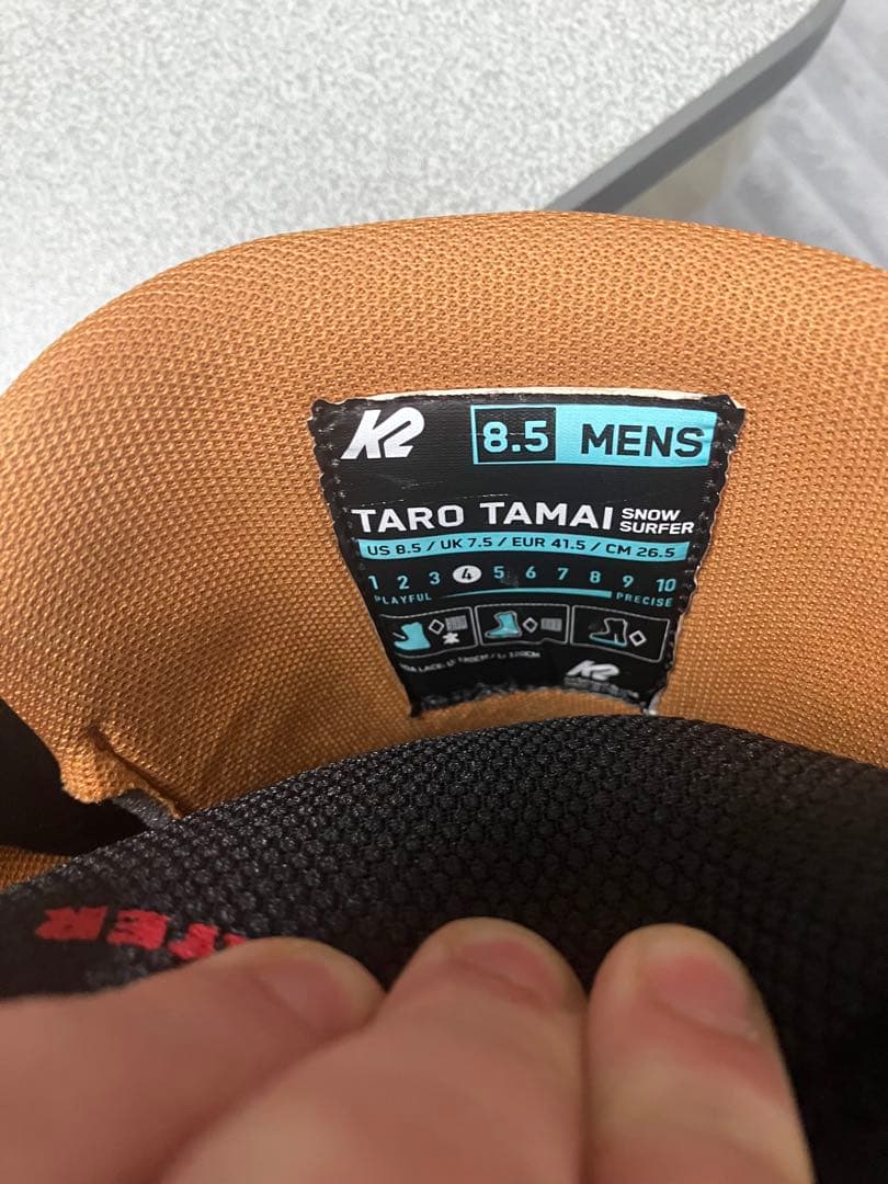 新品未使用！26.5cm K2 TARO TAMAI SUFER