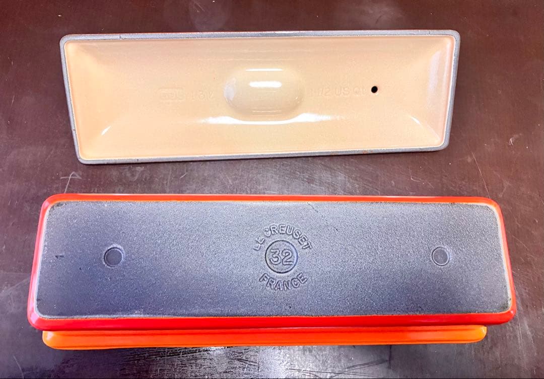 LE CREUSET ☆ル・クルーゼ☆テリーヌ型32cm☆オレンジ