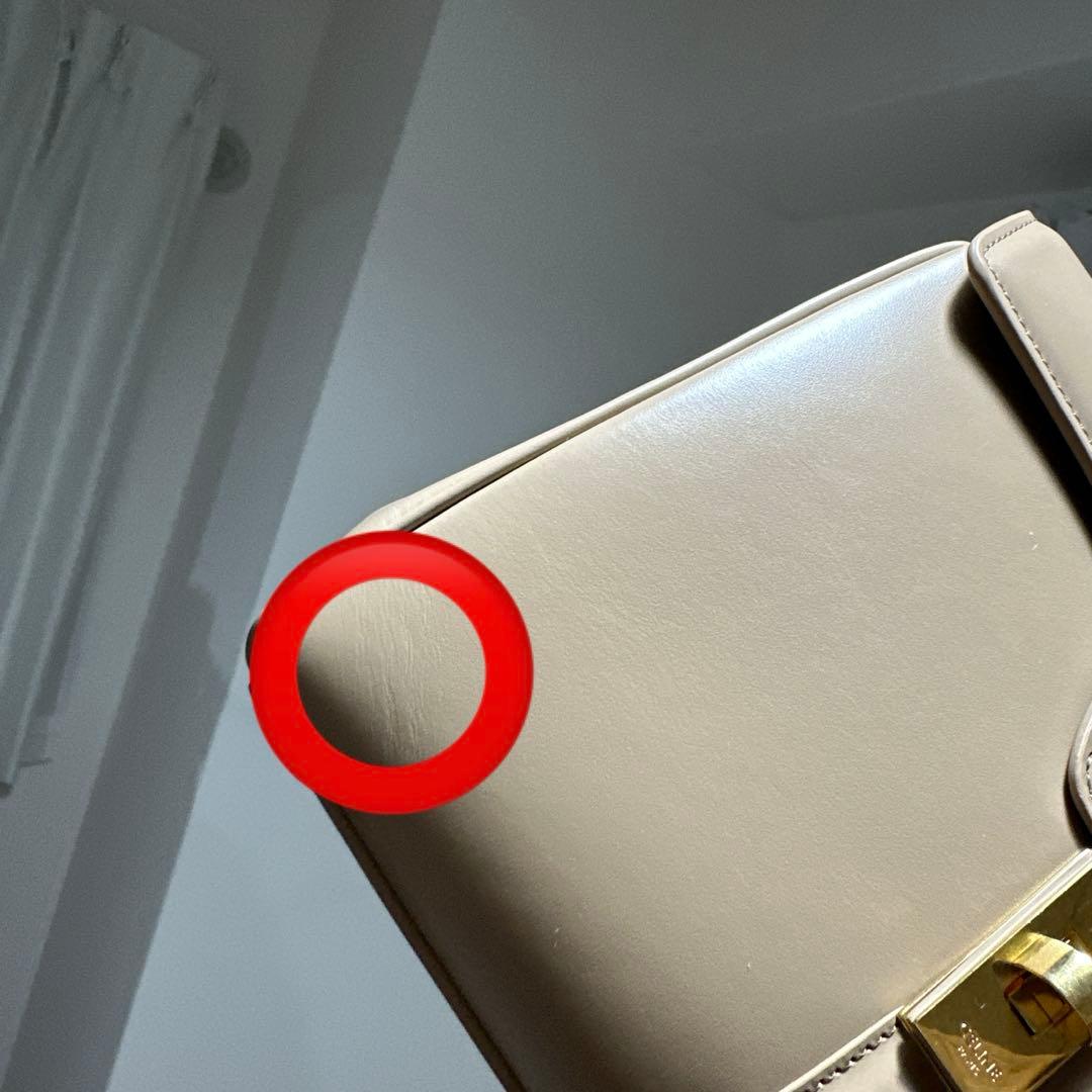 celine スモール　セーズ　バッグ　ベージュ系