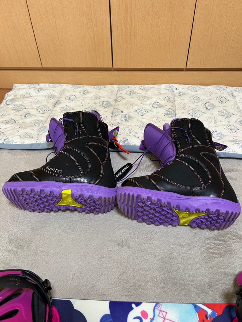 バートン　子ども用スノーボードセット（ブーツ付き）120 超美品