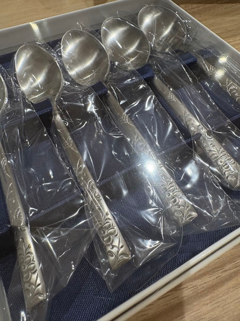 【未使用】ロイヤルコペンハーゲン シェラン スプーン 5本セット