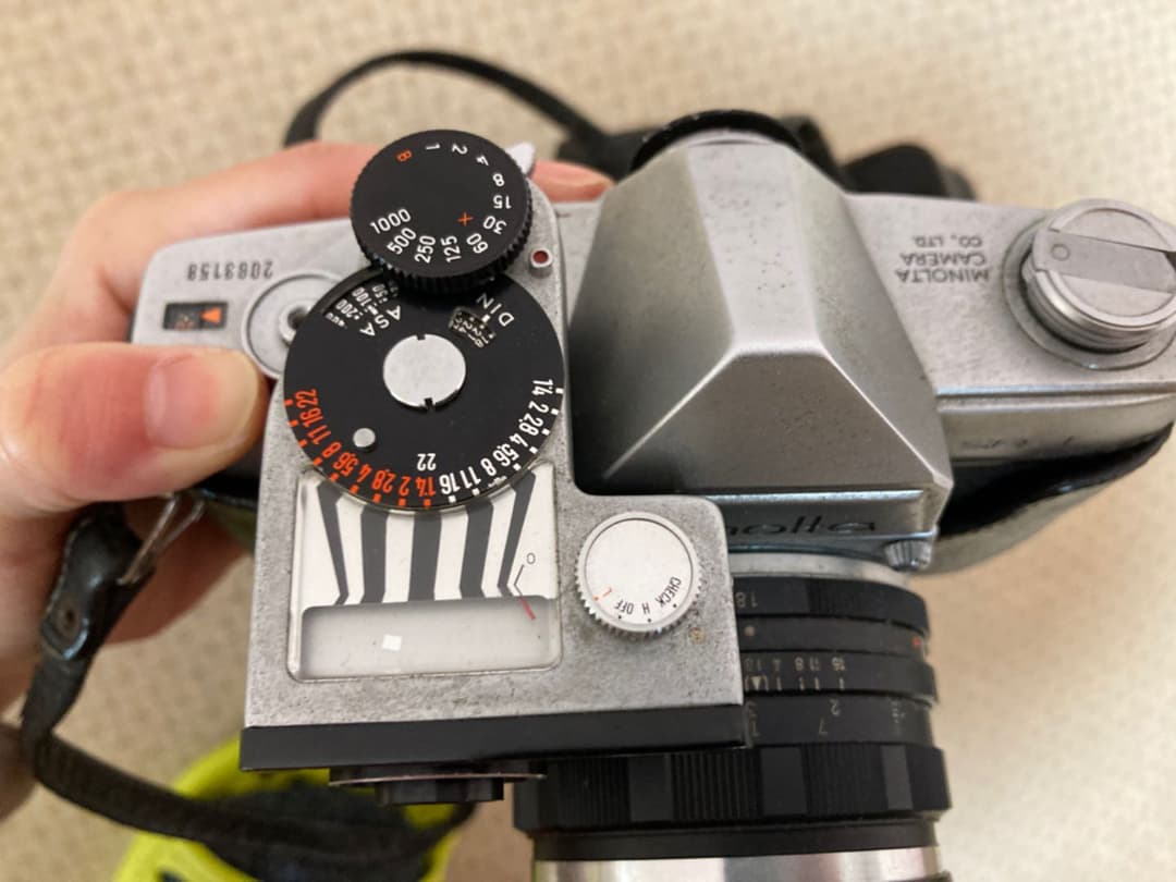 minolta SR-1 露出計付き