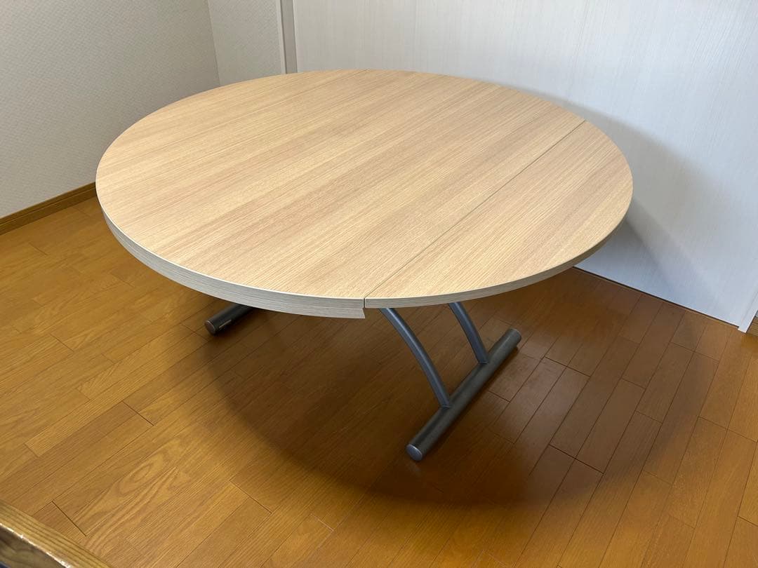 折りたたみ式円形テーブル 直径120cm